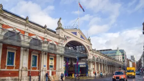 SOPA Images via Getty West Smithfield market buildings