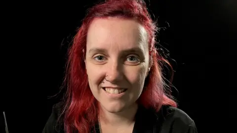 Martin Giles/BBC Donna is an ambassador for Beam and helps run the coffee mornings