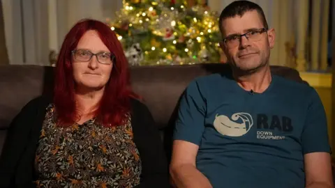 BBC Seonaide Barclay and husband Gordon