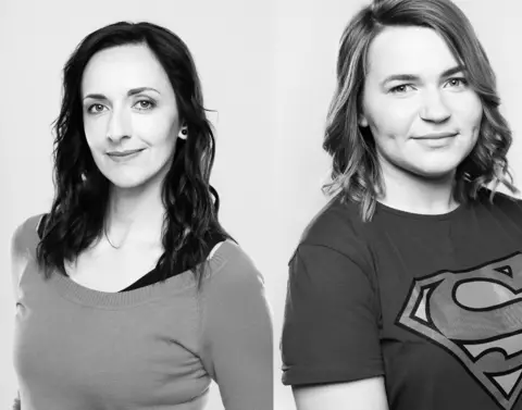 Dasha Buben Photographs of Olga and Alina who took part at the photo shoot