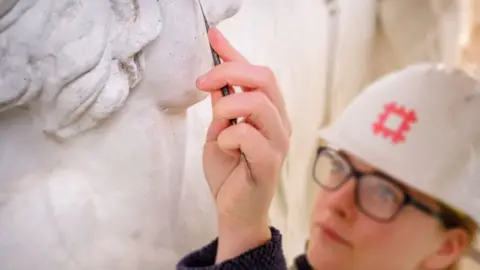 PA Media The restoration