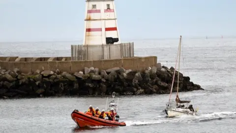 RNLI/Tom Colins Hartlepool rescue