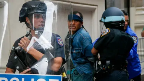 Reuters Chaos at Union Square on 4 August 2023