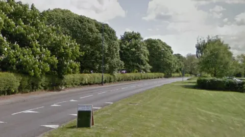 Google Nottingham Road in Spondon