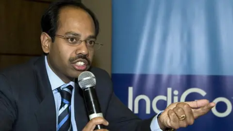 Getty Images IndiGo boss Aditya Ghosh