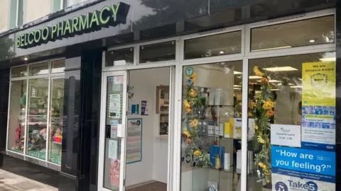 A pharmacy in Belcoo