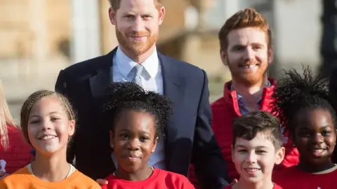 Getty Images Prince Harry launched the 2021 tournament draw earlier this year