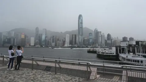 Getty Images Hong Kong skyline