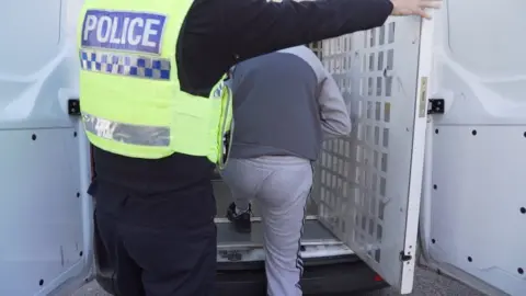 West Yorkshire Police Police making an arrest