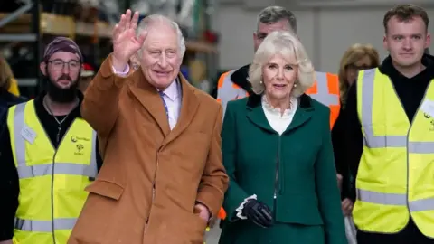 Reuters King Charles and Queen Camilla at the official launch of The Coronation Food Project