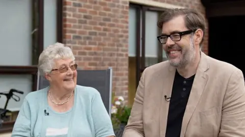 Brenda and Richard Osman