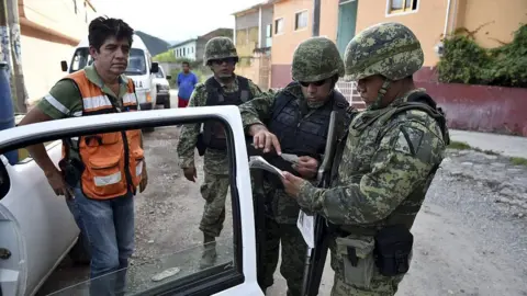 Getty Images Mexican soldiers