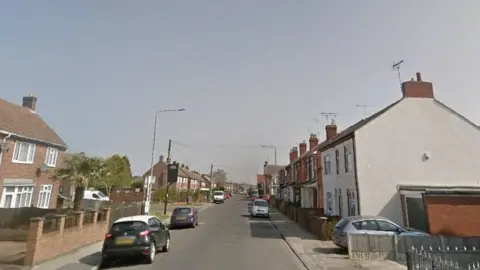 Google Southwell Lane Kirkby in Ashfield