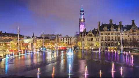 Getty Images Bradford at night