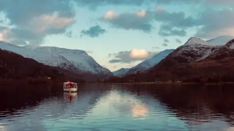 Robert Fry A boat on Llyn Padarn in Snowdonia