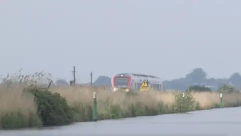 BBC Train on the Wherry Line