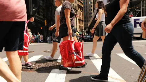 Getty Images US shoppers