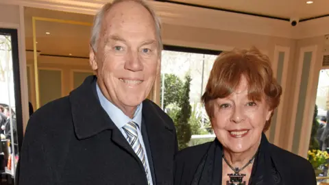 Getty Images Peter and Sylvia Sissons in March 2018