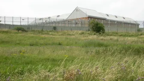 Geograph/Kokai Wellingborough Prison in 2005.