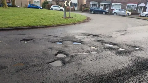 @cartwrightian  Potholes in Altrincham