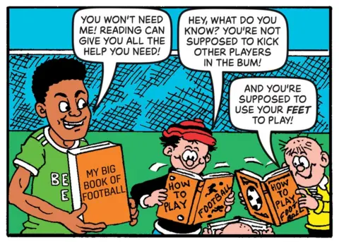 Beano Marcus Rashford and the Bash Street Kids