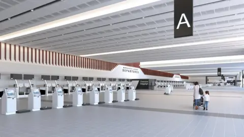 Manchester Airport Group Check-in area