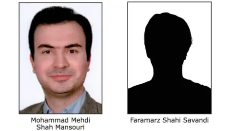 FBI The accused are currently believed to be in Tehran