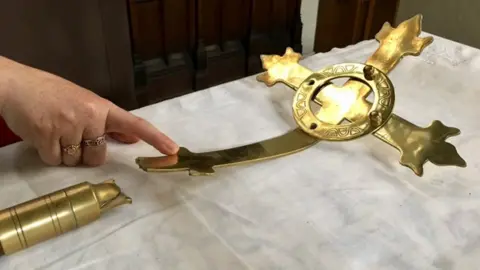 North Wales Police Processional cross