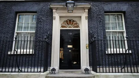 Number 10 Downing Street front door