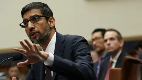 Getty Images Google chief executive Sundar Pichai