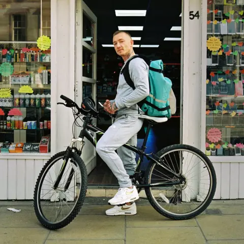 Ilya Ilford Man on a bicycle