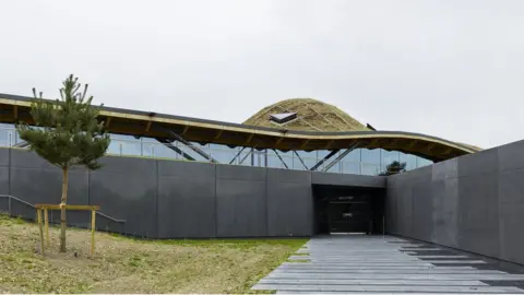 Mark Power/MAGNUM PHOTOS The view from walkway leading to the entrance