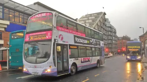 BBC Buses in Leeds