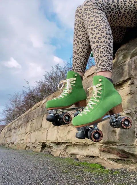 Len Laird Roller skates