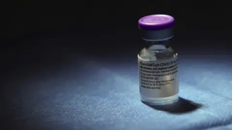 Reuters A Pfizer-BioNTech coronavirus disease vaccine vial