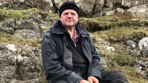 BBC Faroese farmer Jacob Martin Debes