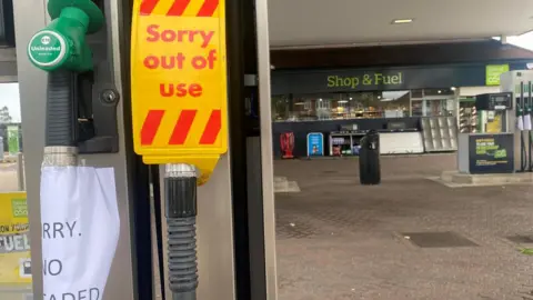 BBC Petrol station, Nacton, Ipswich