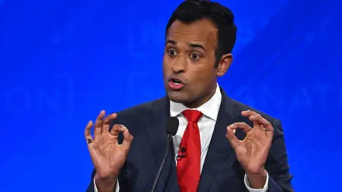 Why is Republican candidate Vivek Ramaswamy doubling down on conspiracy theories?