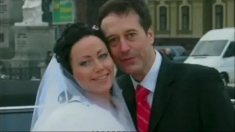 Family handout Barry Pring and Ganna Ziuzina