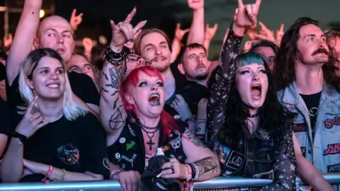 Katja Ogrin The crowd at Bloodstock