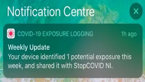 NI Direct Exposure log notification