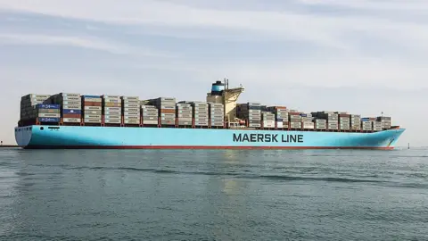 Getty Images A Maersk vessel