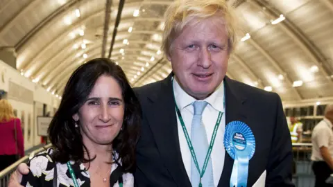Getty Images Marina Wheeler and Boris Johnson
