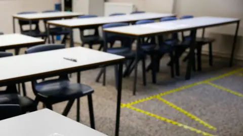 Getty Images Empty classroom