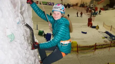 Jeff Holmes Photography Caitlin Connor could become the youngest Scot to climb three of the highest peaks in Europe