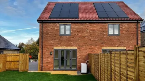 A "zero carbon" home in Semington