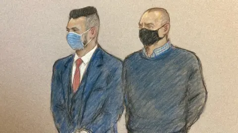 Julia Quenzler PC Jamie Lewis (left) and PC Deniz Jaffe