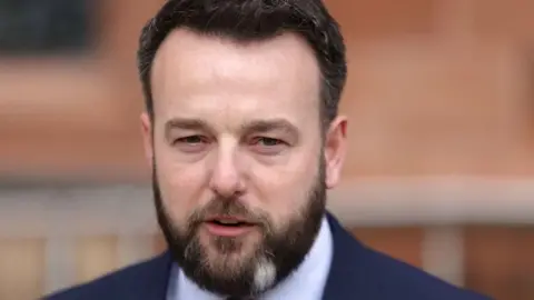 PA Media SDLP Leader Colum Eastwood