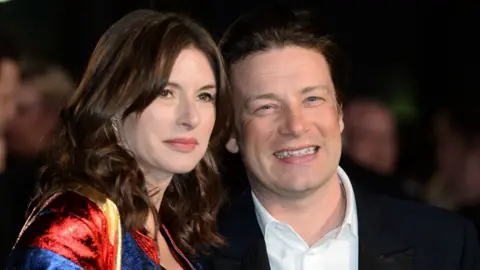 Getty Images Jools and Jamie Oliver