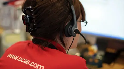 Getty Images Ucas help worker